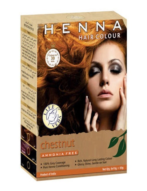 Henna Hair Color Chestnut