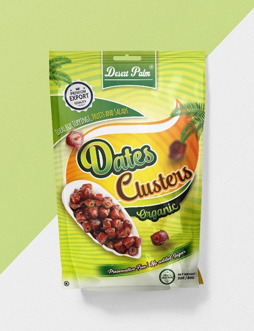 Organic Dates Cluster - Standing Pouch