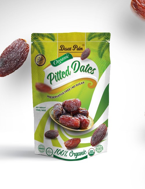 Organic Pitted Dates - Standing Pouch